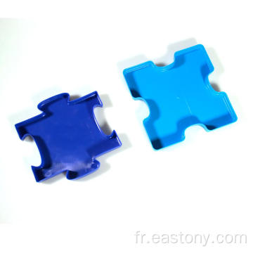 Puzzle Sort Plateaux de tri en forme de puzzle en plastique